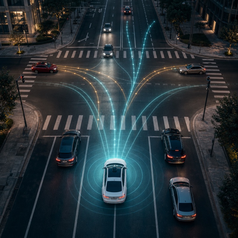 Preview of surrounding-vehicle trajectory prediction patent